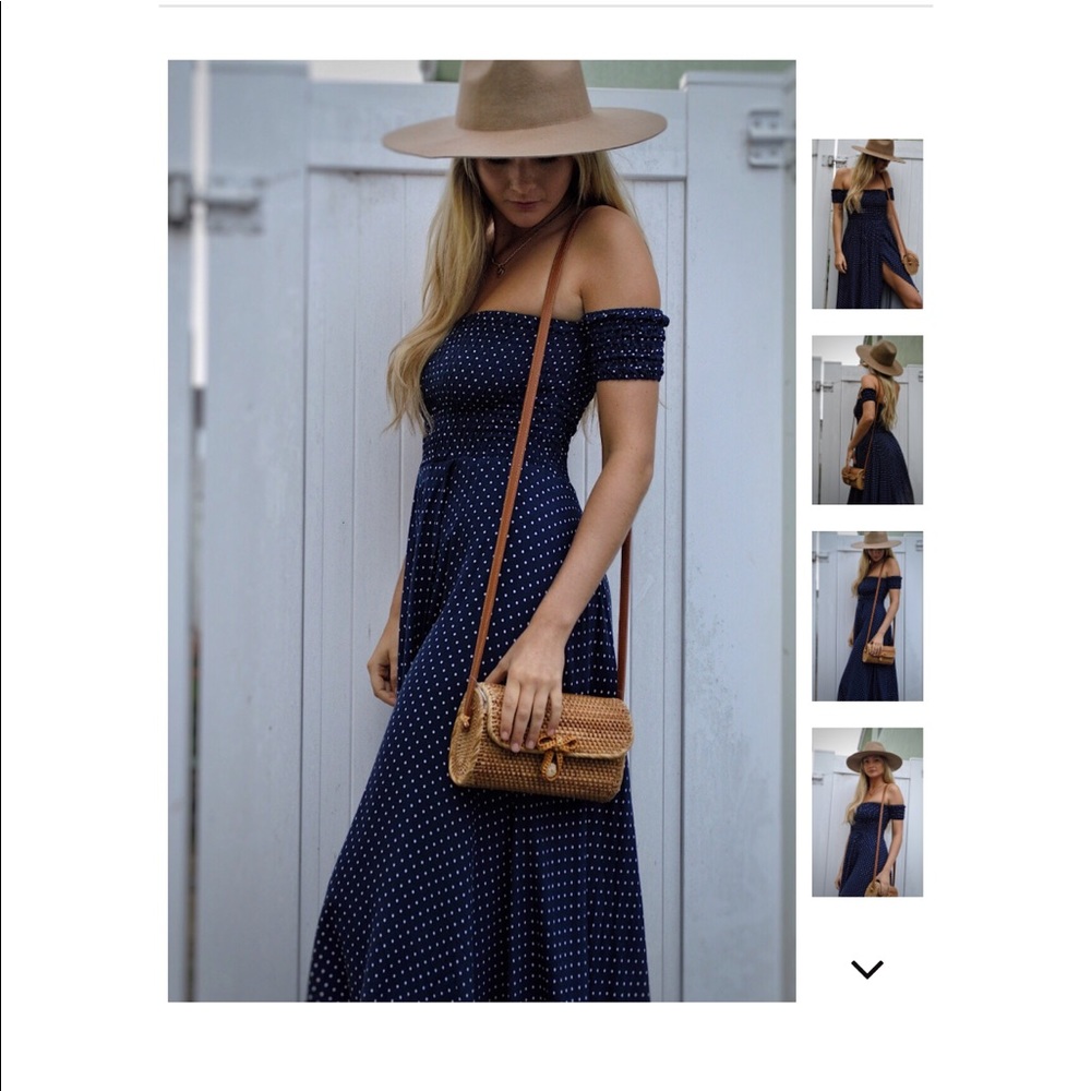LAST 1οΈβ£ Bastille Polka Dress - Picture 2 of 7